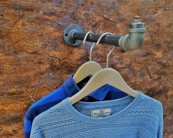 wall mounted clothes rack, Wall mounted clothes rail, Pipe rack, Garment rack, Clothes hanging rack, Hanging rail, Cloth rack