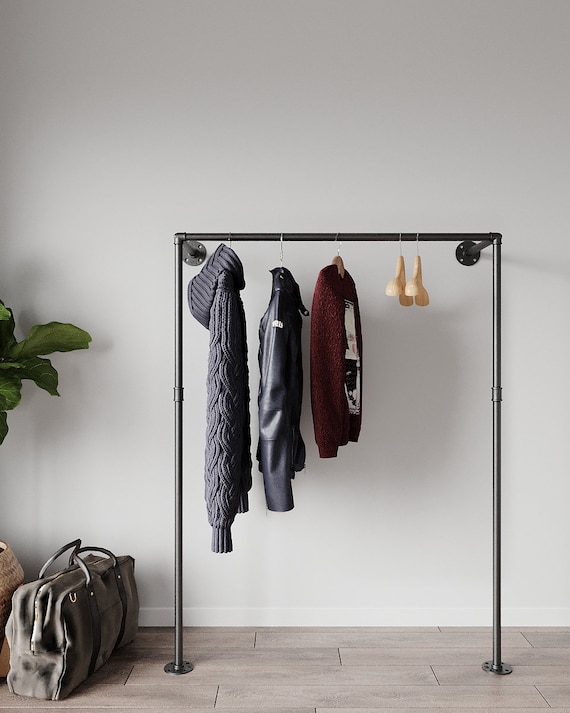 Clothing Rack Gold Industrial Clothes Rail Clothes Rack Kids