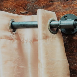Industrial Curtain Pole,Curtain Pole  Curtain Rail Industrial Pipe Fittings  Curtain Rail SteamPunk  Style Made to Order