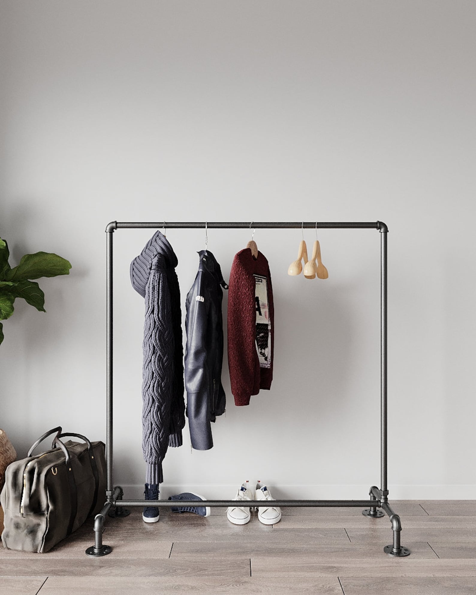 Free Standing Clothes Rack Clothing Rack Retail Display Etsy UK