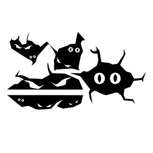 Peeking Monster Decal, Funny Car/Laptop Sticker