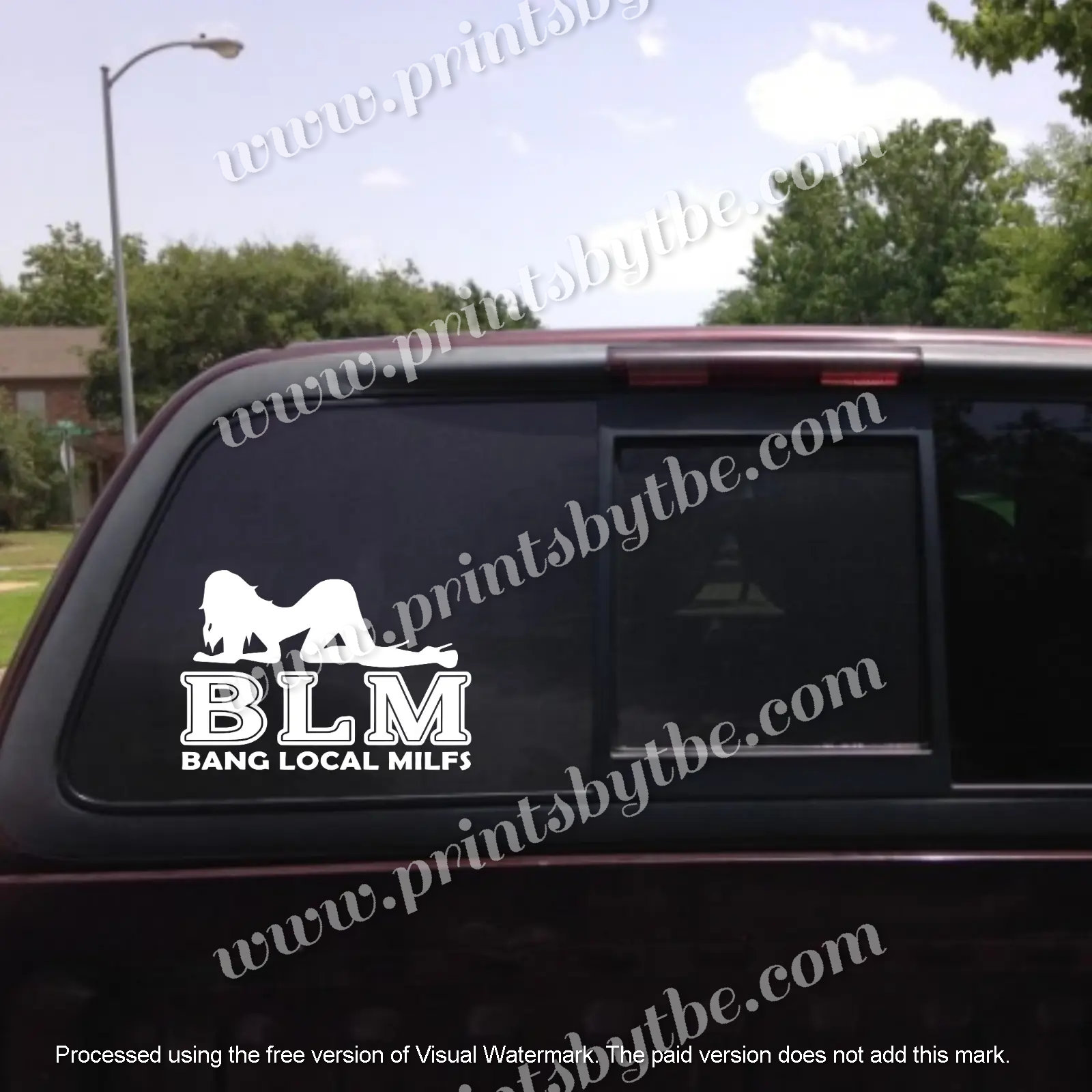BLM Bang Local Milfs Vinyl Decal - Car, Truck, Laptop - Etsy