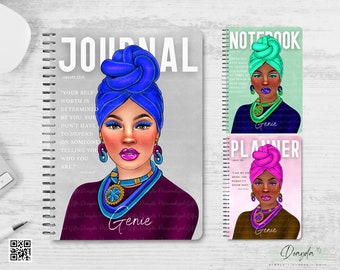 Meet Genie | Doayda Diva Doll | The Original Planner Notebook | Personalized Gift Shop For Her | The Doayda Co.