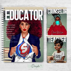 The Educator Collection | The Original Planner Notebook | Personalized Gift Shop For Her | Doayda