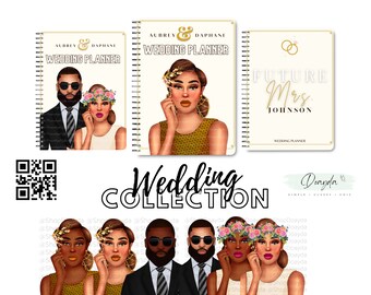 The Wedding Collection | Meet Aubrey & Daphane | The Original Planner Notebook | Personalized Gift Shop For Her | Doayda