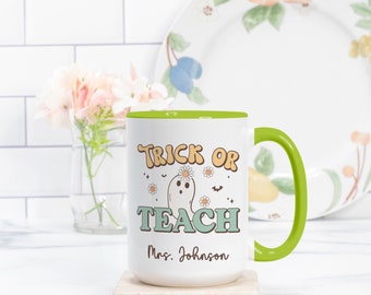 Trick or Teach 15oz. Halloween Mug