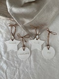 Personalised Clay Christmas Ornament: Handmade Keepsake Gift Tag product logo
