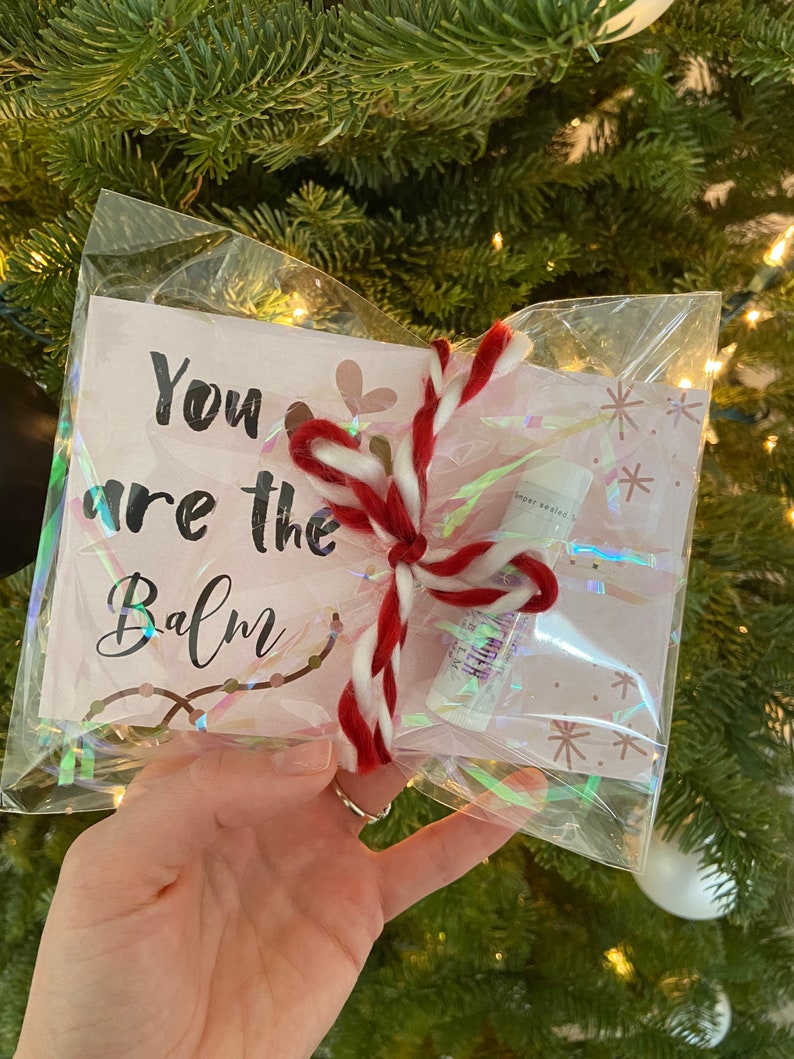 You Are the Balm Printable Card Lip Balm Card Christmas - Etsy