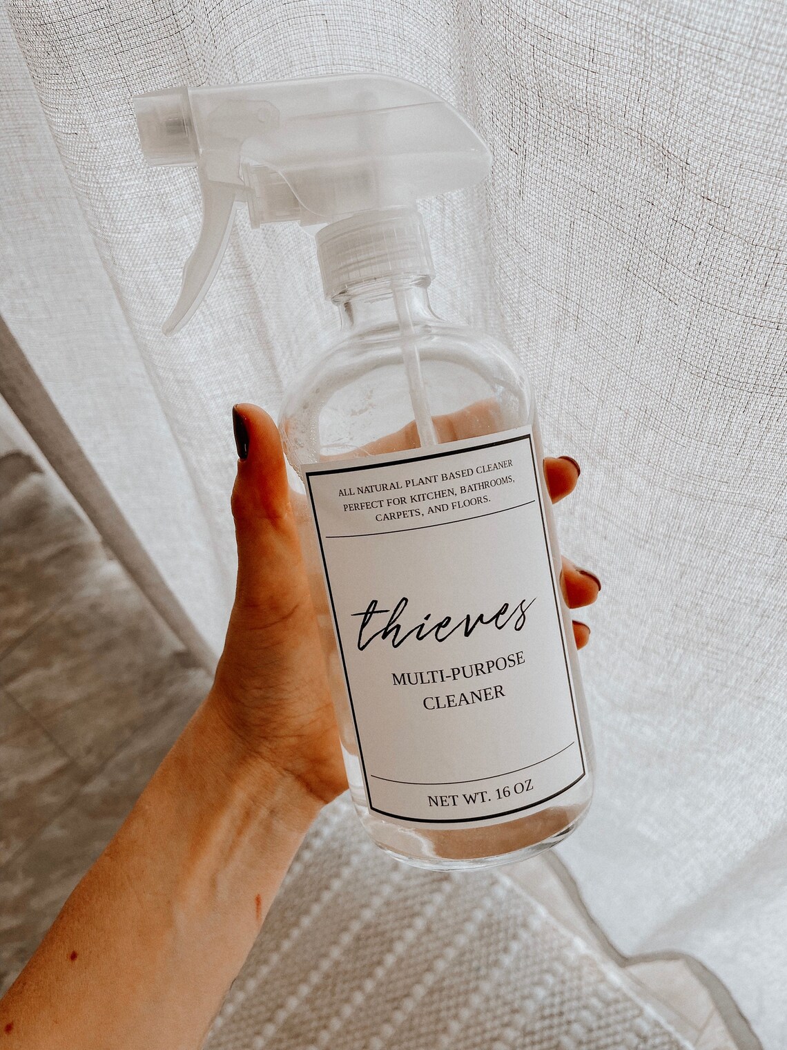 Thieves Printable Label Multi Purpose Cleaner Thieves - Etsy