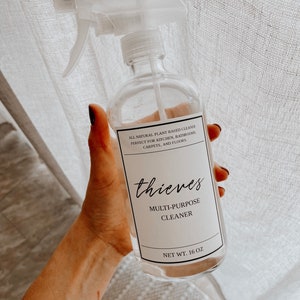 Thieves Printable Label Multi Purpose Cleaner Thieves - Etsy