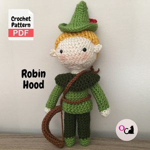 Robin Hood Crochet Doll Pattern