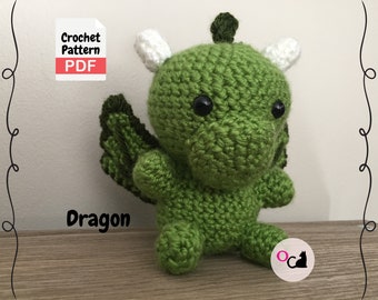 Amigurumi Dragon Crochet Pattern