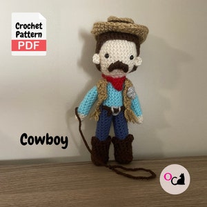 Cowboy Crochet Doll Pattern