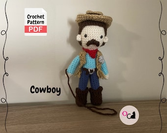 Cowboy Crochet Doll Pattern