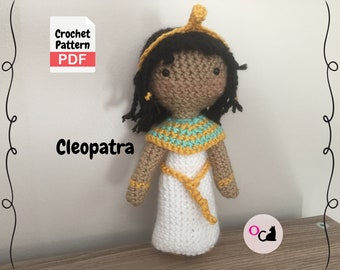 Cleopatra Crochet Doll Pattern
