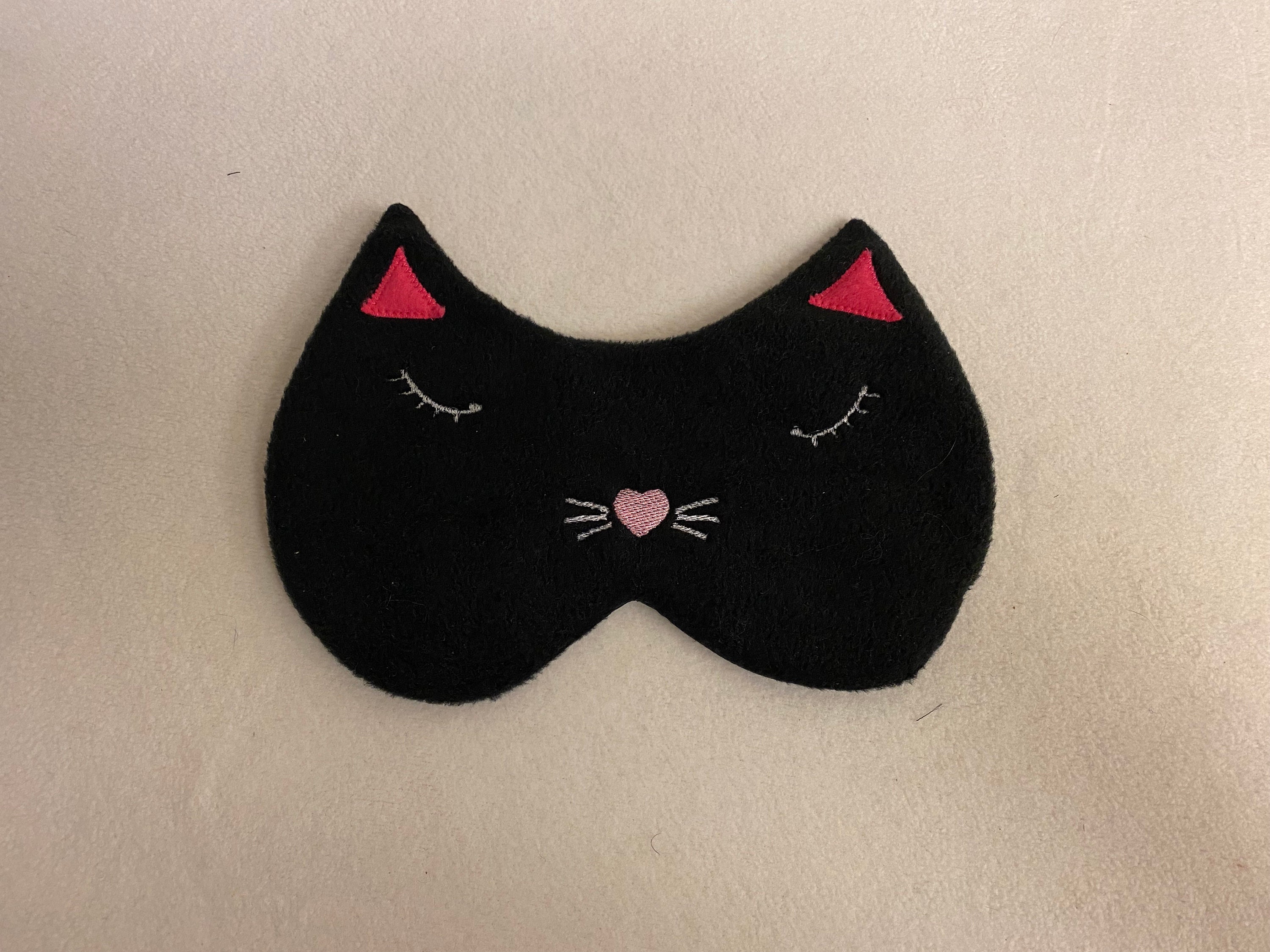 Cat Sleep Mask Eye Mask Adjustable Elastic Multiple Etsy