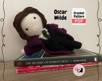 Oscar Wilde Crochet Doll Pattern