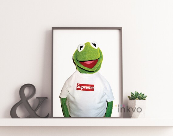 kermit the frog supreme poster