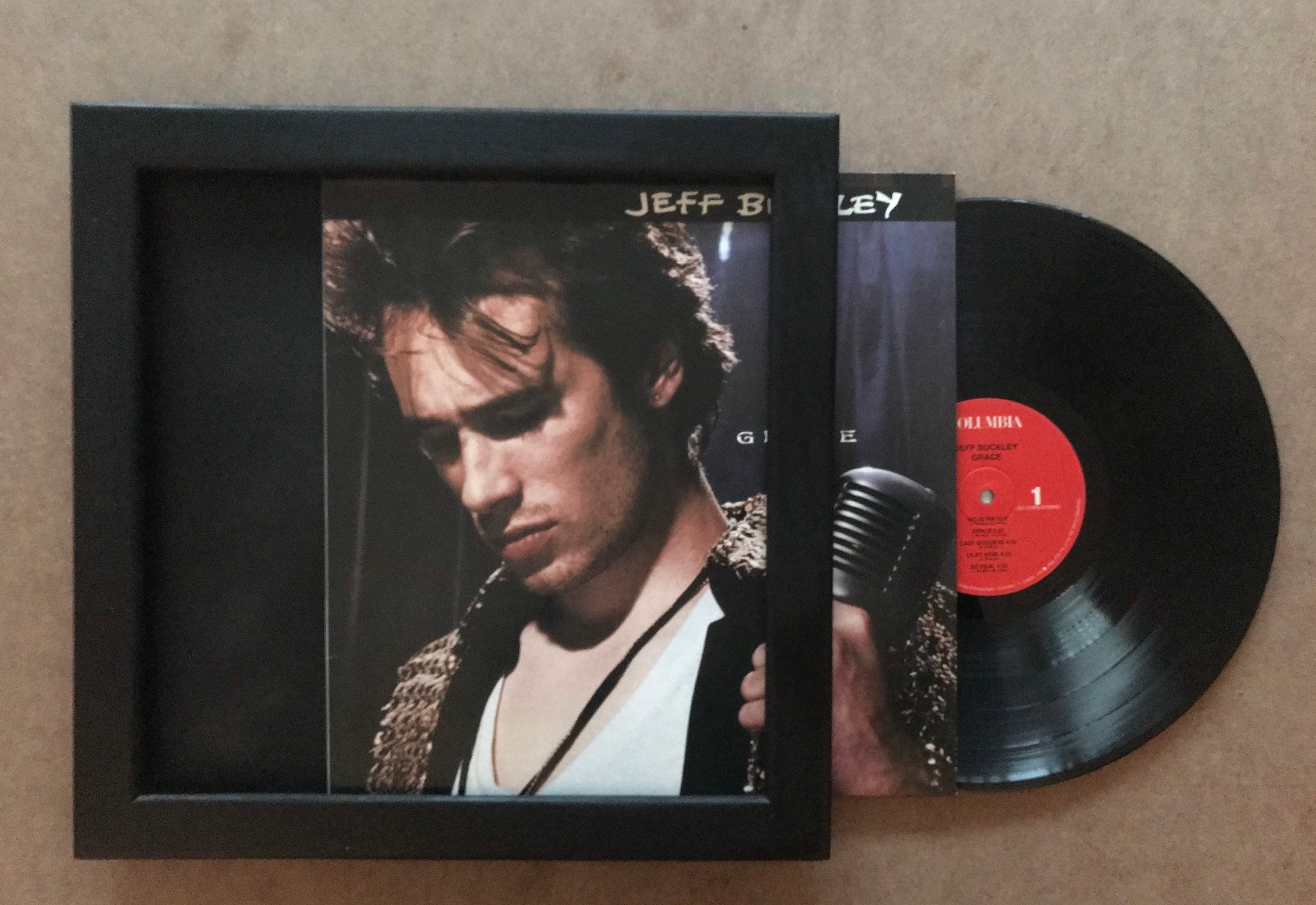 Cadre Pour Vinyle en Bois, Fabrication Artisanale. Fait France. Idée Cadeau Idée Deco Changez d'ambi