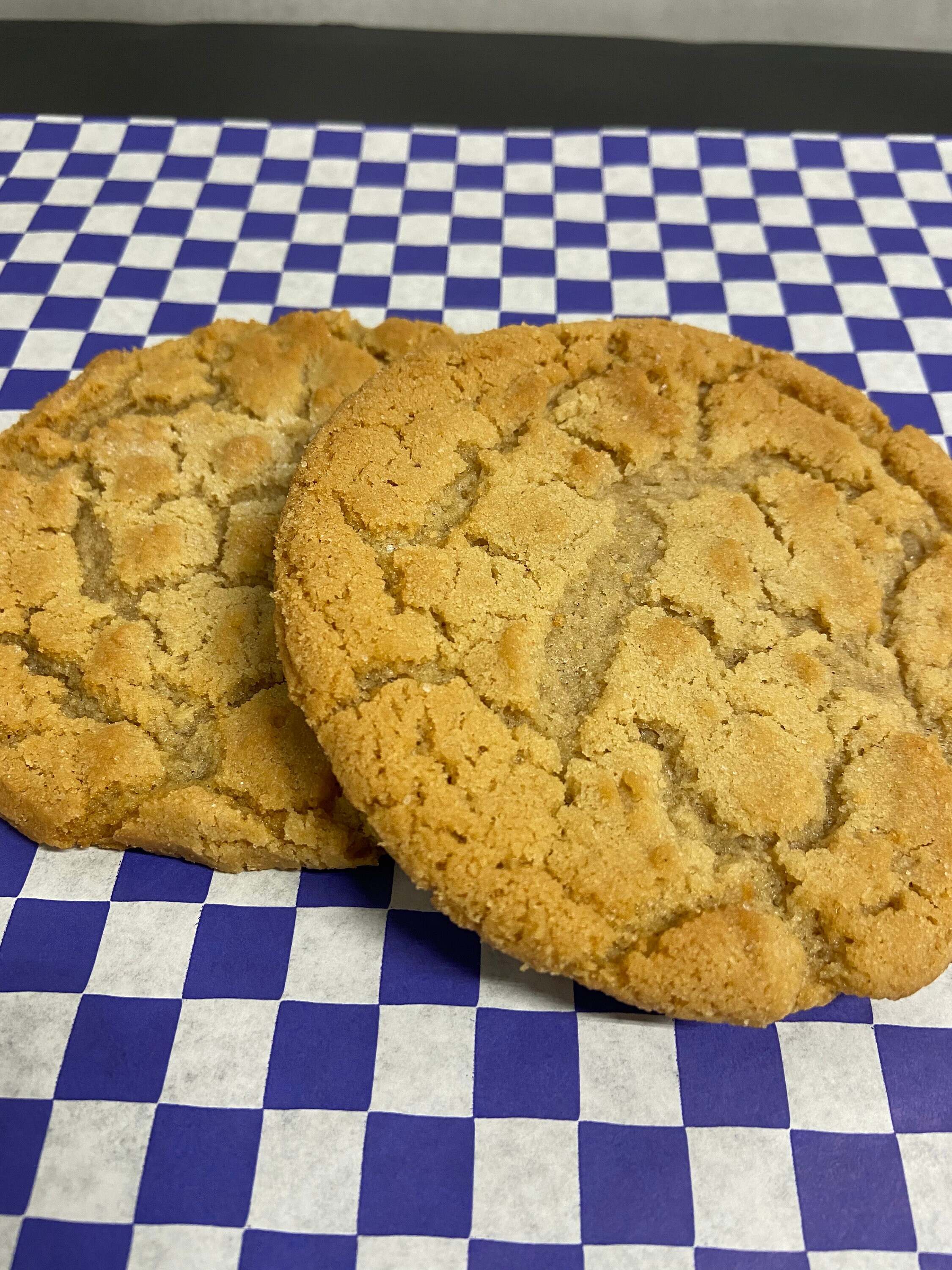 Big Peanut Butter Cookies sold by the 1/2 dozen Etsy