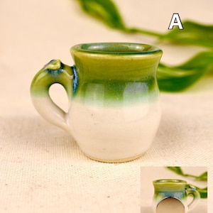 マグカップ用マグネット｜エアプランツホルダー｜冷蔵庫用マグネット｜手作りセラミックマグネット