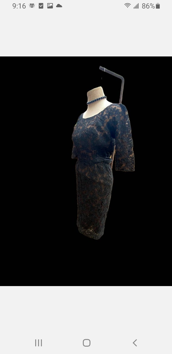 1950s wiggle dress - image 2