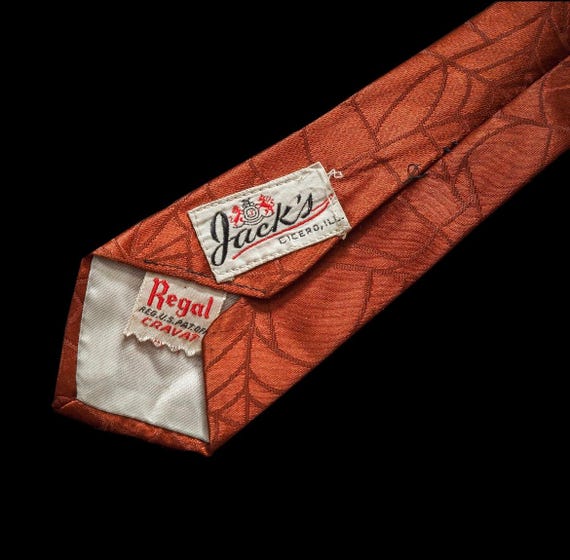 1950s Hand Painted Spider Web Tie - Etsy
