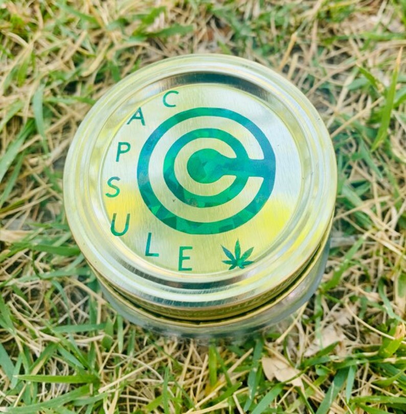 Marijuana Stash Container Glass Weed Jar Adult Gifts Gadgets Etsy