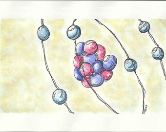 Fundraiser Strangled Original Watercolor Illustration Donation to Black Lives Matter Cause