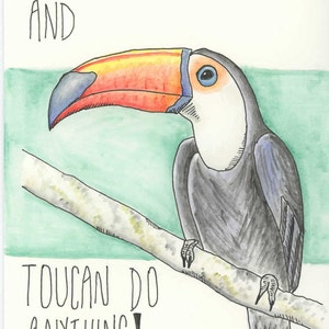 Toucan Do Anything - Postcard