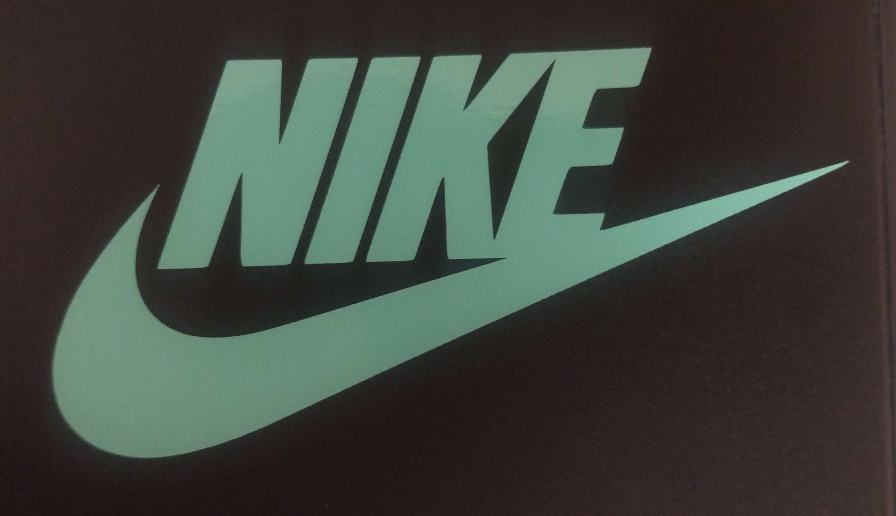 Nike Just Do It Mint & White Vinyl Decals 8pack diecut Etsy