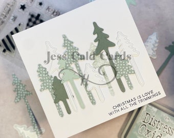 Christmas Trees Card