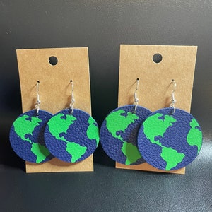 Earth earrings