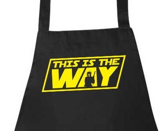 This Is The Way Apron | The Mandalorian Clothing | Star Wars Apron