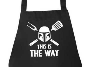This Is The Way Apron | The Mandalorian Clothing | Star Wars Apron