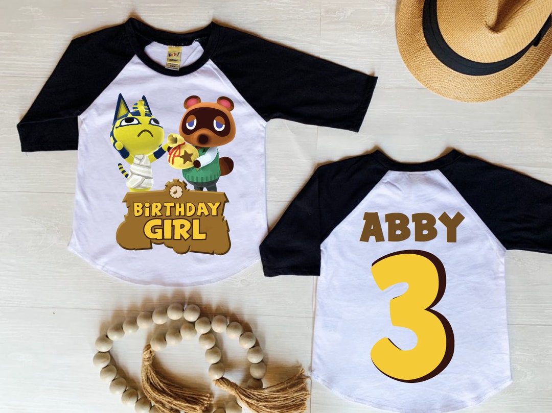 Animal Crossing Shirt, Animal Crossing Birthday, Animal Crossing