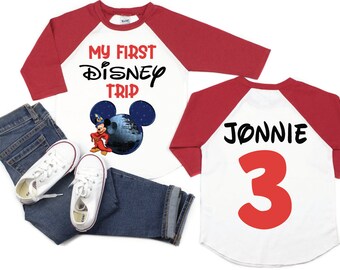 First Disney Trip Shirt, First Disney Vacation, First Disney Shirt, First Disneyland Visit, First Disney Trip, Disney Trip Shirt, Disney