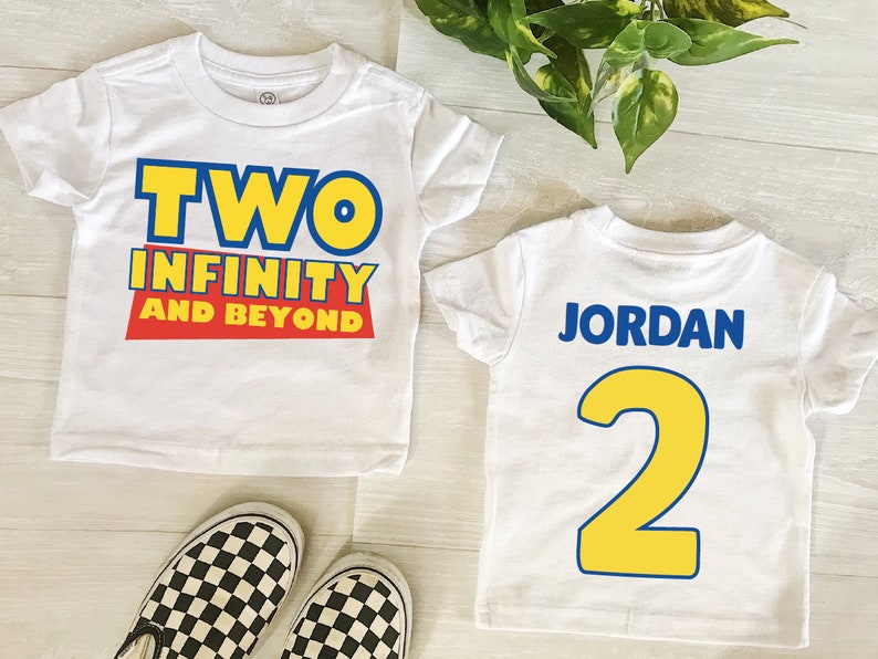 toy story personalized birthday shirt