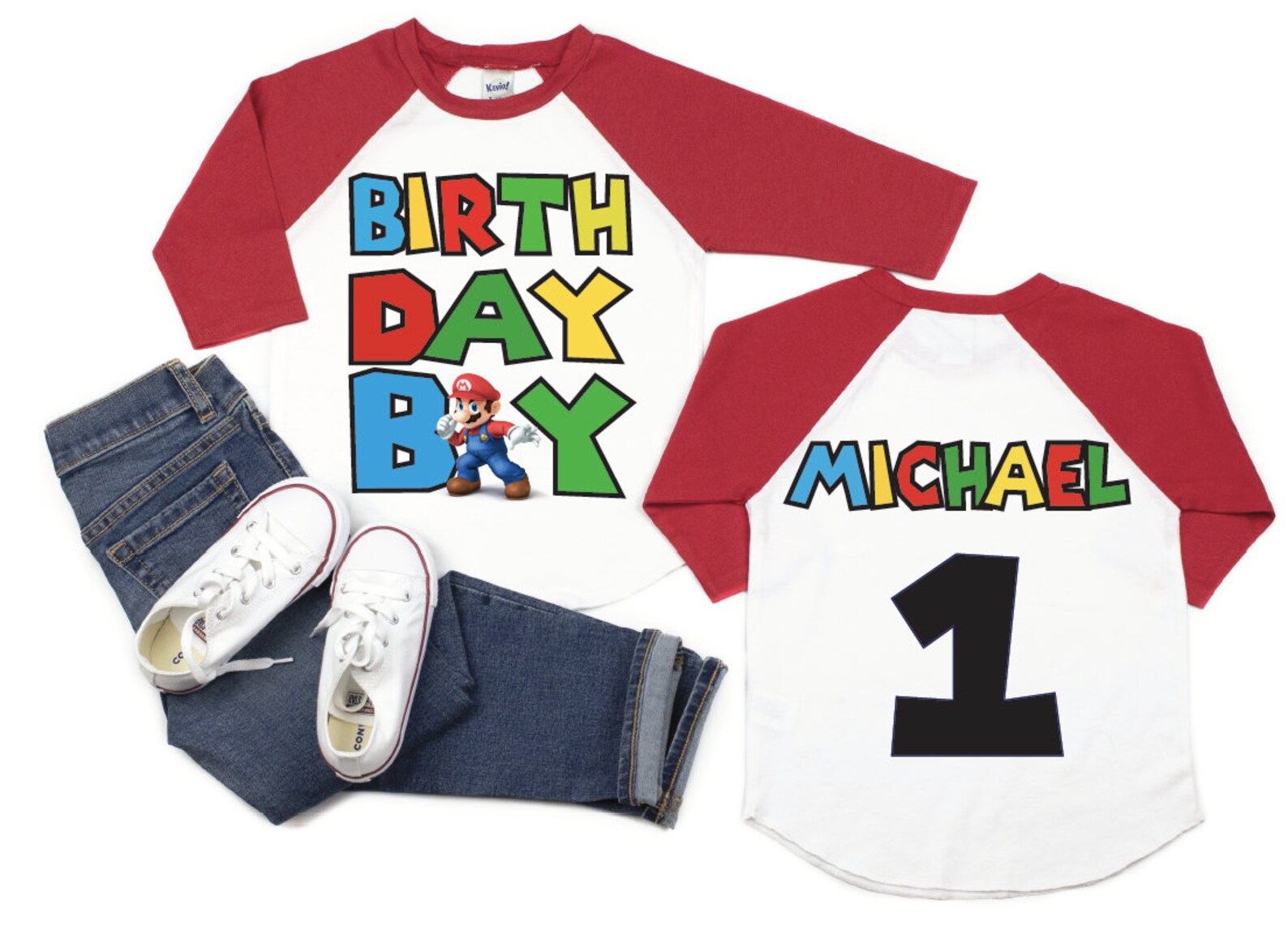 Mario Birthday Shirt Super Mario Shirt Mario Birthday Etsy