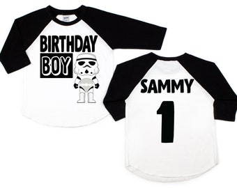 Star wars birthday shirt, boys star wars birthday shirt, 1st birthday shirt, star wars shirt, birthday shirt, kids birthday shirt