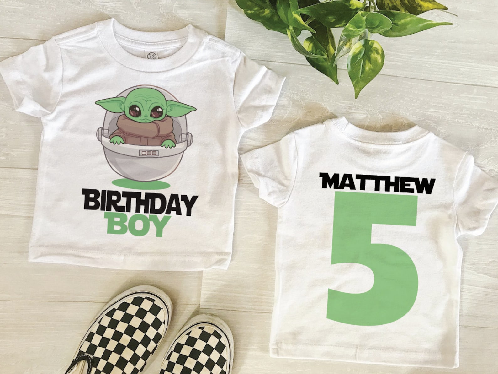 yoda birthday shirt