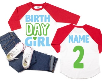 Heart birthday shirt girl, green heart birthday shirt girl, green birthday theme girl, first birthday shirt