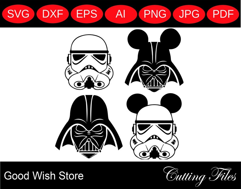 Download Star Wars Svg Darth Vader Svg Disney Svg Stormtrooper Svg ...