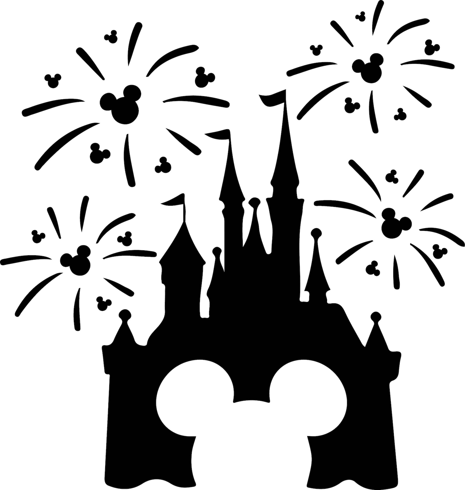 172+ Disney Castle Svg Free