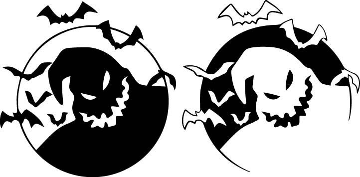 Oogie Boogie Man Design Svg Nightmare Before Christmas Svg | Etsy