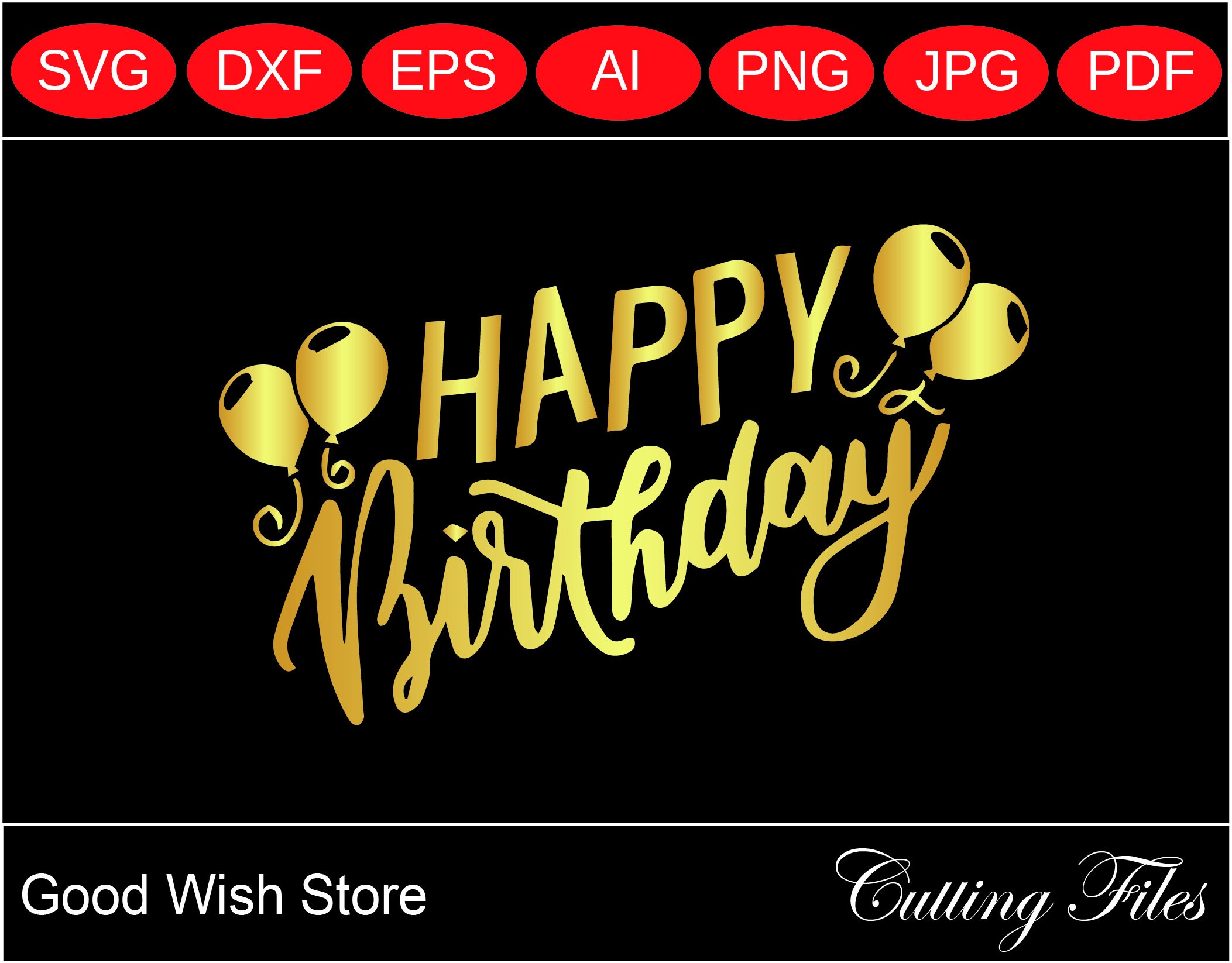 Birthday svg