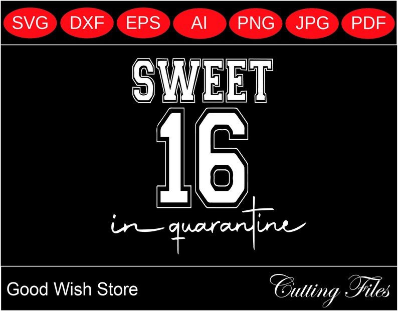 Download Sweet 16 svg Birthday Squad Birthday Bundle Birthday Clip | Etsy