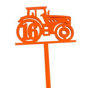 Tractor Cake Topper