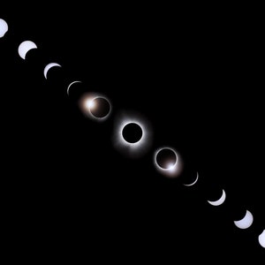 2024 Total Solar Eclipse| Solar Eclipse | Eclipse | Solar Eclipse Sequence | Totality | Eclipse Diamond Ring | Sun and Moon