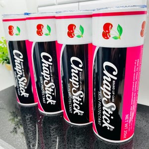 Cherry ChapStick Tumbler 20 Ounce Funny Drinkware Gift Idea for Her immagine 3